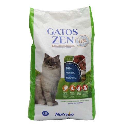 Nutrion Gatos Zen 3KG